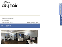 Tablet Screenshot of cityhair.org